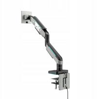 Diablo Chairs Uchwyt na monitor 49 cali, szaro-Black LED RGB X-ARM | 5904405579855 | 5904405579855