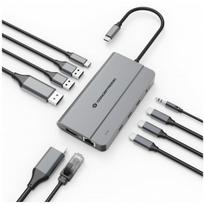Conceptronic CONCEPTRONIC 10-1 Dock USB-C->HDMI/2xUSB-A/3xUSB-C/100WPD | DONN34G | 4015867243992