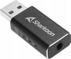 Adapter AV Sharkoon Sharkoon Gaming DAC Pro S V3, sound card (black) | 4044951039616 | 4044951039616
