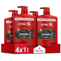 Old Spice Wolfthorn Dušo Želė Ir Šampūnas Vyrams, 4x1000 ml