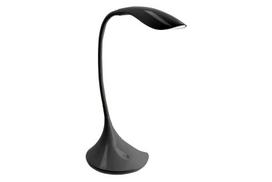 LED stalinė lempa HALLEY II, 8W, 400 lm, 4000K, 3 lygių pritemdymas, juoda, LB-HAL8W-10, GTV