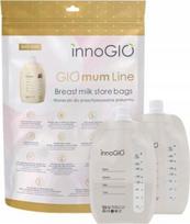 Maišeliai motinos pienui laikyti InnoGIO GIOmum, 220 ml, 0 mėn., plastikas, smėlio sp.