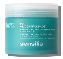 Veido tonikas, padeliai Sensilis Pure Oil Control, 60 vnt.