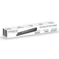 Reguliuojamas LED maitinimo šaltinis 24V, 12.5A, 300W, IP40