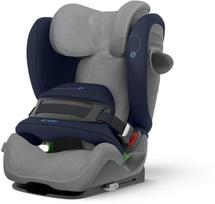 Automobilinės kėdutės vasarinis užvalkalas Cybex Pallas G pilkas, drėgmę sugerianti minkšta viskozė