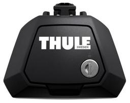 Prekė su pažeista pakuote. Stogo laikiklio dalis Thule 7104 Evo Raised Rail Foot Pack, 127 cm, 4 vnt.