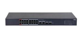 Switch|DAHUA|CS4218-16ET-240|Tipas L2|Stalinis/pedestalas|16x10Base-T / 100Base-TX|PoE prievadai 16|DH-CS4218-16ET-240