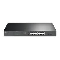 Perjungiklis|TP-LINK|TL-SG1218MPE|Stalinis/pedestalas|Rėmas|16x10Base-T / 100Base-TX / 1000Base-T|PoE+ prievadai 16|192 Vatų|TL-SG1218MPE