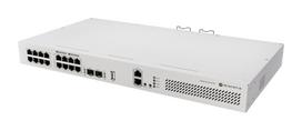 Perjungiklis|MIKROTIK|CRS418-8P-8G-2S+RM|Tipas L3|PoE prievadai 8|150 vatų|CRS418-8P-8G-2S+RM