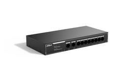 Switch|DAHUA|10-Port Economical Gigabit PoE Switch with 8-Port PoE|Tipas L2|SG1010LP