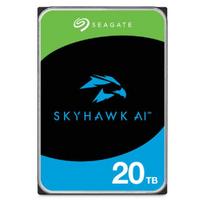 HDD|SEAGATE|SkyHawk AI| 20 TB|Serial ATA III|Buferis 512MB|7200 RPM|3.5 "|ST20000VE003