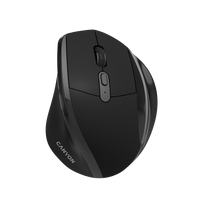 CANYON mouse OnClick 17 Ergonomic 6 buttons 1600DPI Wireless Black