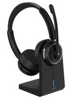 HL-100 Belaidės Stereo ausinės DELTACO, ant ausų, USB adapteris, įkrovimo stovas / HL-100WL / 1903274