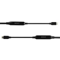 Kabelis DELTACO USB-C C-C, aktyvus, 10Gbps, 3A, 5m / 1902003