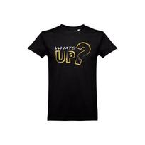 Marškinėliai Whats Up? Universalūs Juodi S dydis
