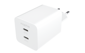 Tinklo įkroviklis MOPHIE Essentials Dual USB-C PD 50W Baltas