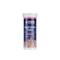 Maxi Nutrition elektrolitų tirpiosios tabletės,greipfruktų skonio, 10 tirpių tablečių
