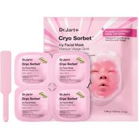 Dr.Jart+ Cryo Sorbet Icy Face Masks veido kaukės, 4 x 0.96 g