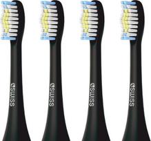Elektrinio dantų šepetėlio antgalis 4Swiss Deep Clean Black