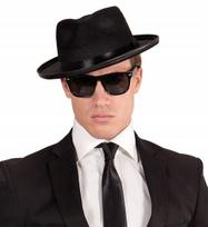 Juodi šnipų akiniai "blues Brothers" stiliaus