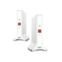 AVM FRITZ!Mesh rinkinys 4200 Wi-Fi 6 dviejų juostų 4200Mbit/s 2-pakuotė Raudona/Balta