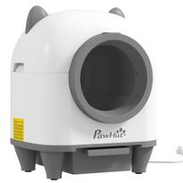 PawHut savaime išsivalanti kačių kraiko dėžutė su programėle valdymu, 80 l, kvapų pašalinimas kelioms katėms