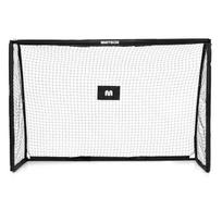 Meteor futbolo vartai, juodi, 180 x 120 x 60 cm, M