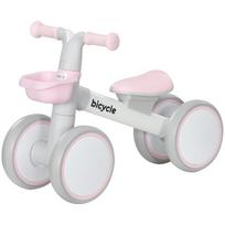 Vaikiškas balansinis dviratukas Aiyaplay bicycle, rožinė/balta, 56 x 27 x 39 cm, Rosa