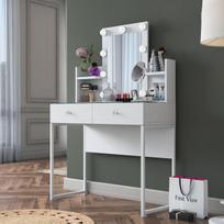 Kosmetinis staliukas BJ145 - 3825, baltas