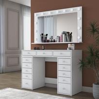 Kosmetinis staliukas BJ196 - 5170, baltas