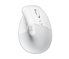 Prekė su pažeista pakuote. Belaidė kompiuterinė pelė Logitech Lift Right, balta sp.