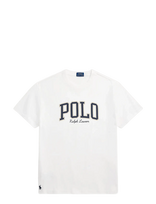 Polo Ralph Lauren - Custom Slim Fit Logo Jersey T-Shirt - Marškinėliai trumpomis rankovėmis - Balta