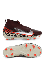 Nike - Jr Zm Superfly 10 Acd Fgmg Nu3 - Futbolo batai - Burgundiška splava