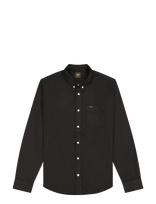 Lee Jeans - Lee Button Down - Laisvalaikio marškiniai - Juoda