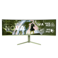 Arozzi | Nova | 49 " | VA | 32:9 | 165 Hz | 4 ms | 5120 x 1440 pixels | 350 cd/m² | HDMI ports quantity 2 | Forest Green