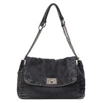 Women's 2024 Retro Casual Denim Chain Shoulder Bag – Large Capacity Commuting Tote juoda