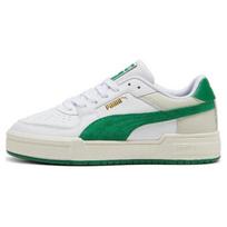 Puma Ca Pro Shock Absorbing Durable Low-Top Sneakers Unisex Sneakers White Green 387327-10 35.5