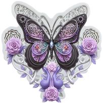 Butterfly Silicone Mold Butterfly Fondant Molds Cake Decorating Tools Cupcake Topper Candy Resin Clay Chocolate Gumpaste Mold pilka spalva