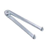 Universal Steel Angle Grinder Pin Wrench Spanner 4mm Round Nut Removable Hand Tool With Ergonomic Grip 150mm 1