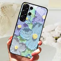 For Samsung S24 Ultra Tempered Glass Back Cover Case For Galaxy S20 S21 S22 S23 S30 Ultra Hard PC Glass Phone Protector Cases For Galaxy S20 Ultra