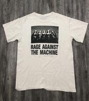 Rage Against The Machine Shirt 1997 Vintage T-Shirt White Unisex S-5XL Unisex T-Shirt M
