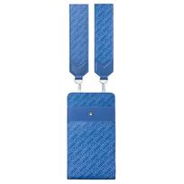 Montblanc M Gram 4810 Monogram Pattern Leather Crossbody Bag Mini Men bags Blue 128632 Basic Set (Bag+Dust Bag)
