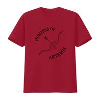 Hunters Of Artemis T Shirt Percy Jackson Camp Half Blood Greek Gods Demigod Bookish Design vintage Washed Stylish streetwear S
