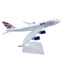 16cm British Airways B747 Plane Model Alloy Toy Planes for Boys Airplanes Model 1:400 Scale Diecast for Gift Collection Toys