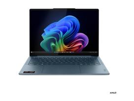 Lenovo Yoga Slim 7 14AKP10 AMD | Tidal Teal | 14 ” | OLED | WUXGA | 1920 x 1200 pixels | Glossy | AMD Ryzen AI 7 | 350 | 16GB | Soldered LPDDR5X | Solid-state drive capacity 512GB | AMD Radeon 860M Graphics | Windows 11 Home | 802.11be | Bluetooth version 5.4 | Keyboard language English | Keyboard backlit | Warranty 24 month(s) | Battery warranty 12 month(s)