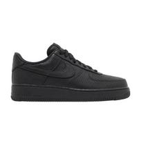 Nike Air Force 1 Low SP Triple Black Perforated 45 black