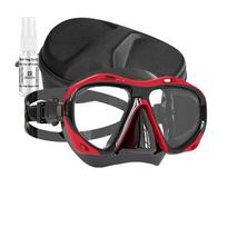 Customize +1.0 to +5.0 Hyperopia Diving Mask  Farsighted Tempered Glass Lenses, Gear for Men Women,  Antifog Spray