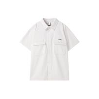 Nike Life Austas Karinis Marškinis Trumpomis Rankovėmis Su Sagomis 'Baltas' Vyriškas DX3341-030 L