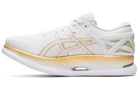 ASICS MetaRide moteriški bėgimo bateliai, balti, auksiniai, 1012A130-100 39 white