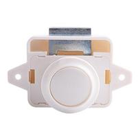 Drawer Hardware Push Lock Push Button Keyless Cabinet Knob Locks Car Button Locks Cupboard Door Knob